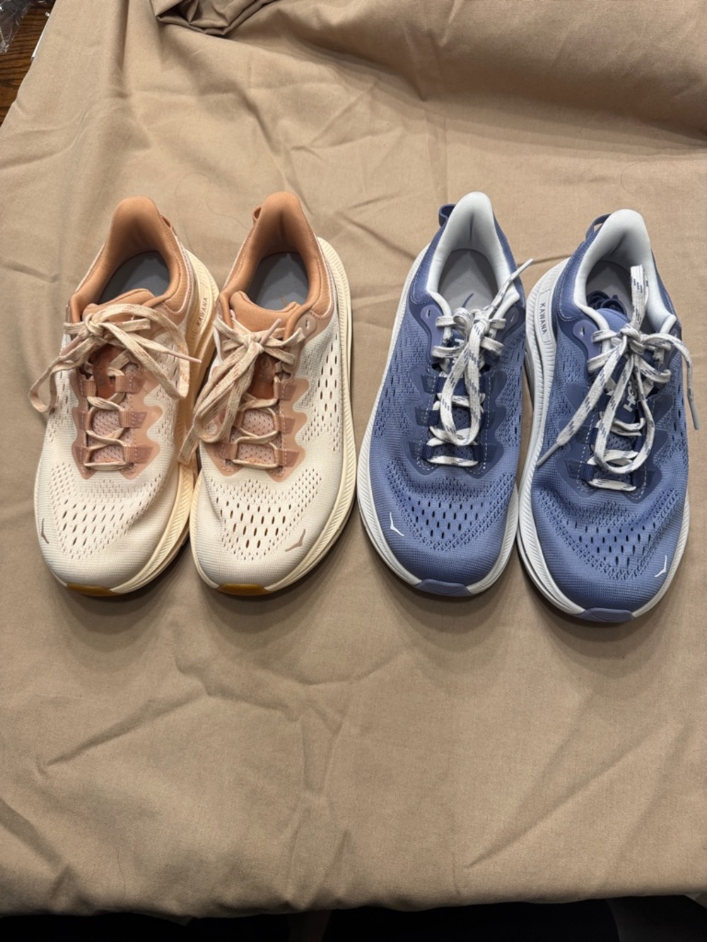 HOKA W KAWANA 2 SIZE 6.5 (2 PAIRS) READ DESCRIPTION PLEASE